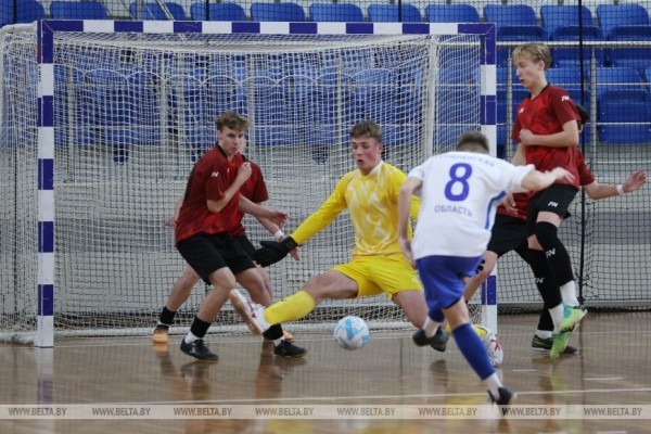 ФОТОФАКТ: Сборная Брестской области стала победителем республиканского турнира "Мини-футбол - в школу" 