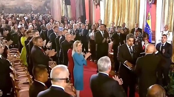 Белорусская делегация во главе с Каранкевичем присутствовала на инаугурации Мадуро