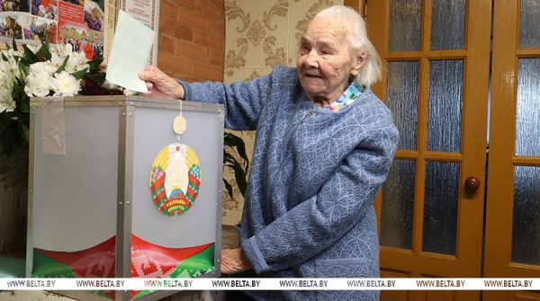 За Лукашенко на выборах в Беларуси проголосовали 86,82% избирателей