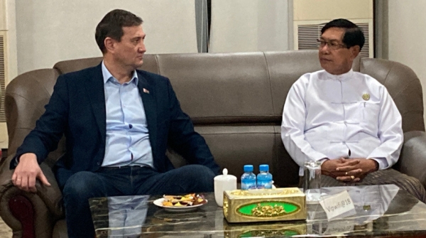 Делегация Беларуси во главе с Рыженковым посещает Мьянму