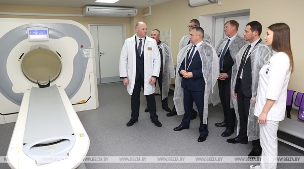Кабинет компьютерной томографии и обновленный рентген-кабинет открыли в Лельчицах
