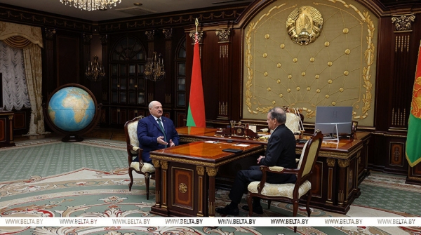 Лукашенко принял с докладом постпреда Беларуси в ООН