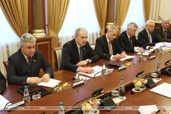 Мин Аун Хлайн: Мьянма заинтересована сотрудничать с парламентом Беларуси 