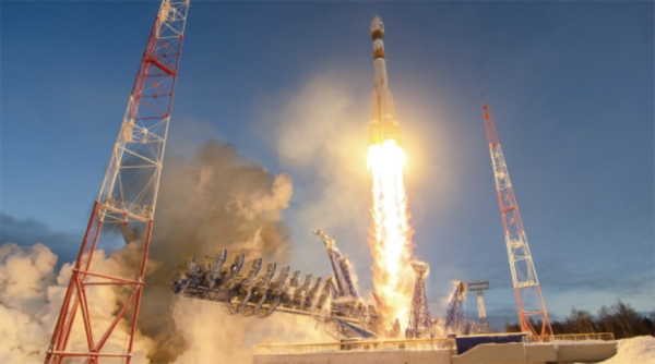 Запуск ракеты "Союз-2.1б" успешно провели с космодрома Плесецк Запуск ракеты "Союз-2.1б" успешно провели с космодрома Плесецк