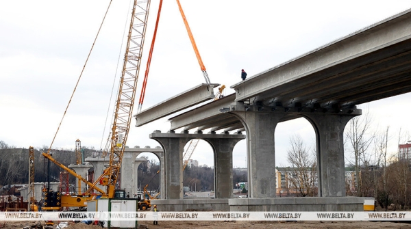 Движение по мосту через Припять планируют открыть к концу 2025 года Движение по мосту через Припять планируют открыть к концу 2025 года