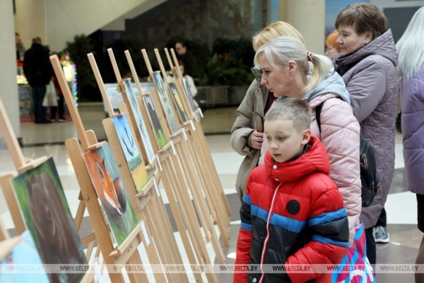 Новую экспозицию инклюзивного проекта БСЖ "Другая глубина" представили в Минске 