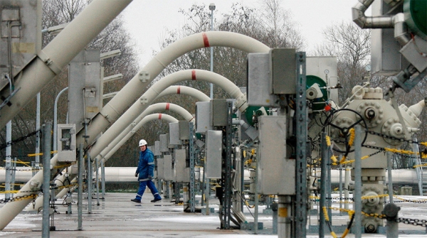 Запасы газа в подземных хранилищах Европы снизились до 34% Запасы газа в подземных хранилищах Европы снизились до 34%