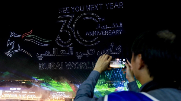 В Дубае установили новый мировой рекорд с крупнейшим летающим LED-экраном В Дубае установили новый мировой рекорд с крупнейшим летающим LED-экраном