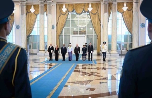 Посол Беларуси вручил верительные грамоты Президенту Казахстана