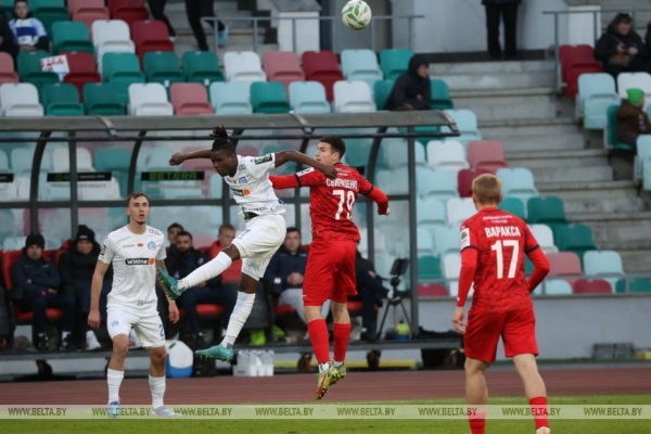 "Динамо" разгромило футболистов "Минска" в столичном дерби чемпионата Беларуси 