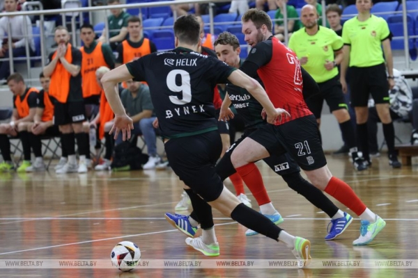 ВРЗ одолел "Столицу" в гостевом полуфинале чемпионата Беларуси по мини-футболу 