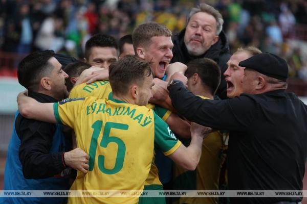 Футболисты "Немана" в третий раз выиграли Кубок Беларуси