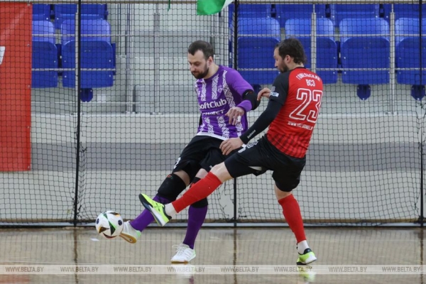 ВРЗ одолел "Столицу" в гостевом полуфинале чемпионата Беларуси по мини-футболу 