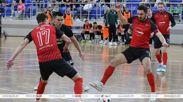 ВРЗ одолел "Столицу" в гостевом полуфинале чемпионата Беларуси по мини-футболу 