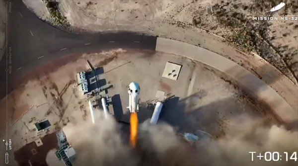 Ракета американской компании Blue Origin совершила успешный суборбитальный полет с космическими туристами 