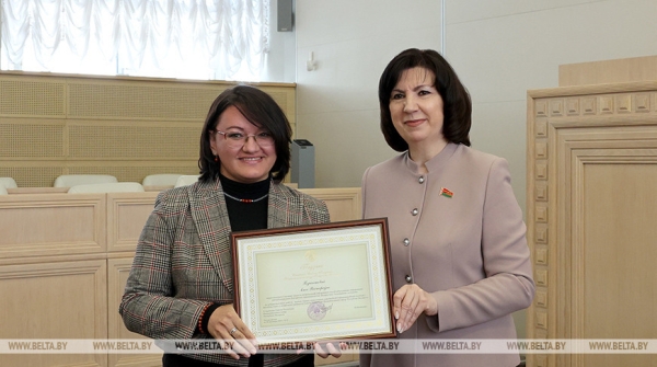 В Совете Республики состоялась церемония вручения наград представителям СМИ