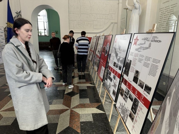 ВТБ (Беларусь) открыл выставку ко Дню Победы в БГУ ВТБ (Беларусь) открыл выставку ко Дню Победы в БГУ