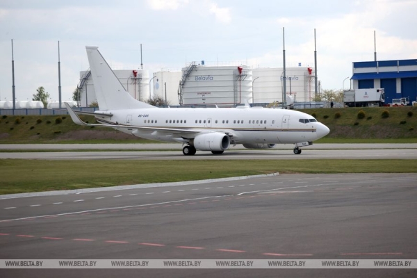 Президент Зимбабве Эммерсон Мнангагва прибыл с визитом в Беларусь