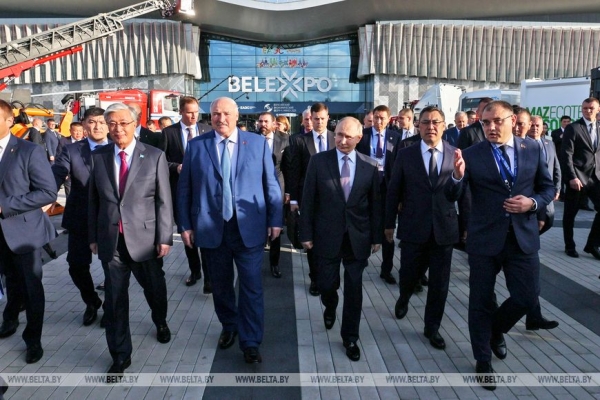 ЕАЭС 2.0, наследство СССР и время действовать вместе. Вся речь Лукашенко на Евразийском экономическом форуме в Минске 