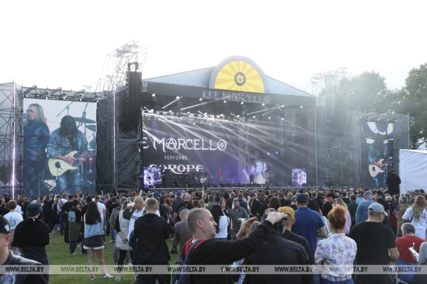 Рок-фестиваль "Солнцестояние" проходит в Пружанах