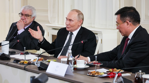 "Интегрированы не на словах, а на деле". Путин о том, как будет развиваться сотрудничество в ЕАЭС "Интегрированы не на словах, а на деле". Путин о том, как будет развиваться сотрудничество в ЕАЭС