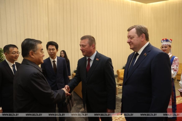 Парламентская делегация Китая прибыла в Беларусь с официальным визитом 