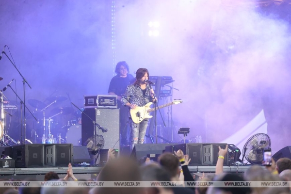 Рок-фестиваль "Солнцестояние" проходит в Пружанах