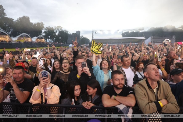 Рок-фестиваль "Солнцестояние" проходит в Пружанах