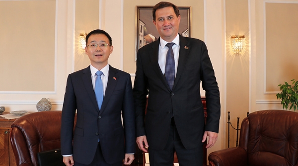 Взаимодействие Беларуси и КНР в ШОС. Глава белорусского МИД встретился с китайским послом 