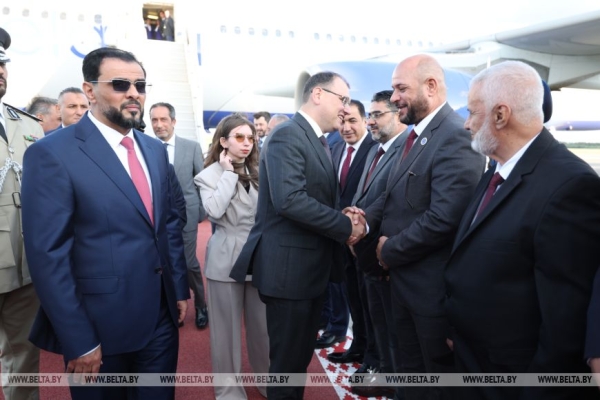 Правительственная делегация Ливии прибыла с визитом в Беларусь 