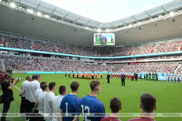 Лукашенко открыл Национальный футбольный стадион. Чем запомнилось открытие новой спортивной арены Лукашенко открыл Национальный футбольный стадион. Чем запомнилось открытие новой спортивной арены