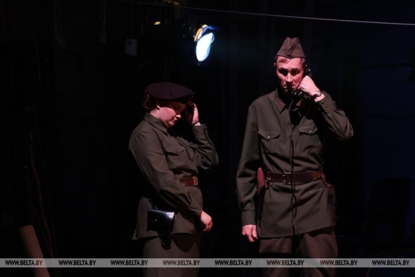 Премьерный показ спектакля "А зори здесь тихие..." прошел в Могилевском облдрамтеатре