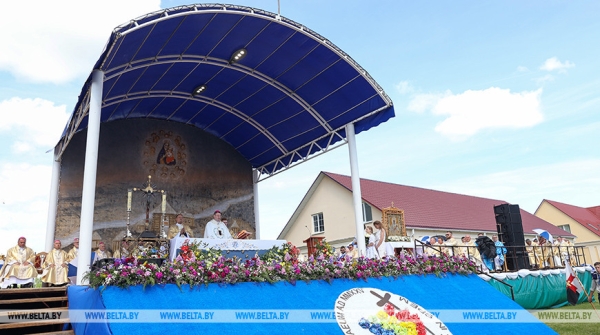 В Будславе прошло центральное богослужение католического феста 