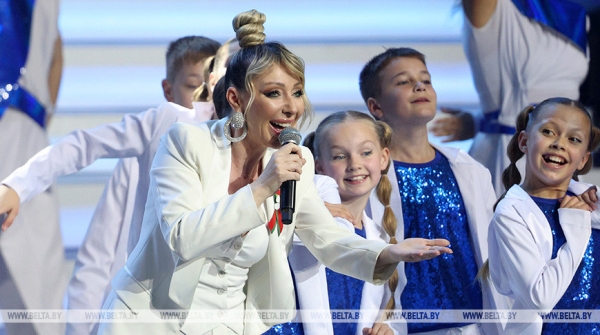 Концерт мастеров искусств "Голас роднай зямлi" прошел во Дворце Республики