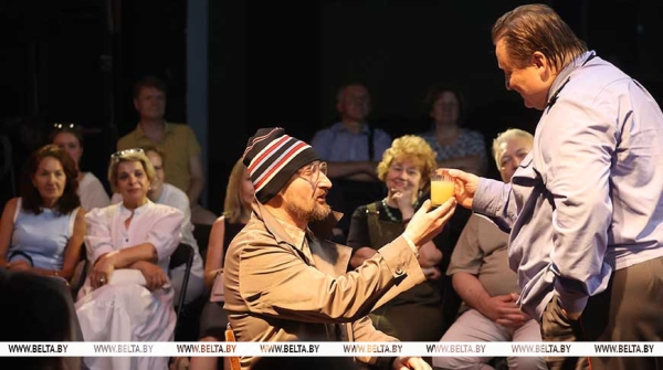 В Гомельском облдрамтеатре состоялась премьера спектакля "Преступление и наказание"