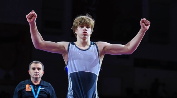 Белорус Валевский стал бронзовым призером юниорского чемпионата Европы по борьбе