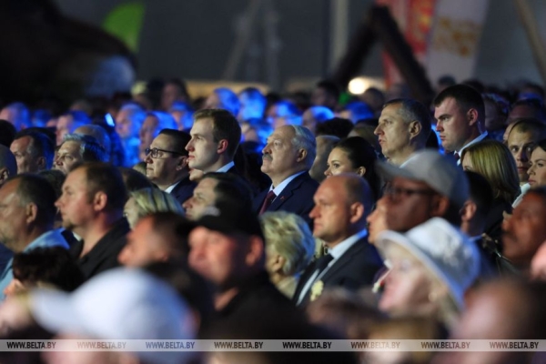 Лукашенко на празднике "Купалье": белорусы - нация с древней историей 