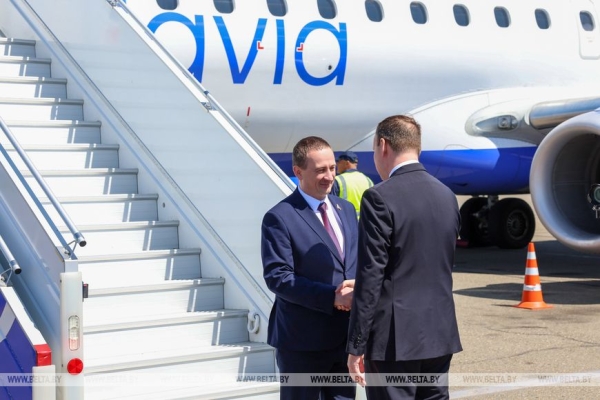 Премьер-министр Беларуси прибыл с рабочим визитом в Горно-Алтайск Премьер-министр Беларуси прибыл с рабочим визитом в Горно-Алтайск