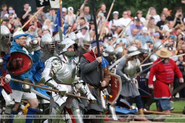 Международный фестиваль средневековой культуры "Наш Грюнвальд" - в объективе фотографа БЕЛТА