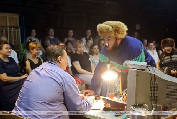 В Гомельском облдрамтеатре состоялась премьера спектакля "Преступление и наказание"