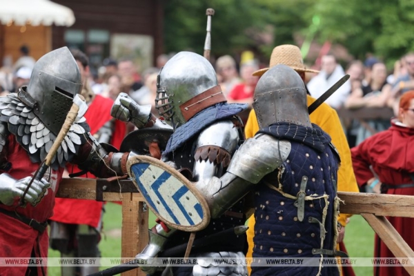 Международный фестиваль средневековой культуры "Наш Грюнвальд" - в объективе фотографа БЕЛТА