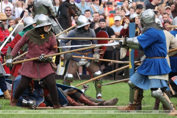 Международный фестиваль средневековой культуры "Наш Грюнвальд" - в объективе фотографа БЕЛТА