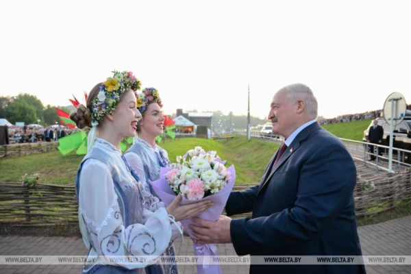 Лукашенко на празднике "Купалье": белорусы - нация с древней историей 