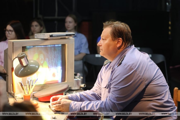 В Гомельском облдрамтеатре состоялась премьера спектакля "Преступление и наказание"