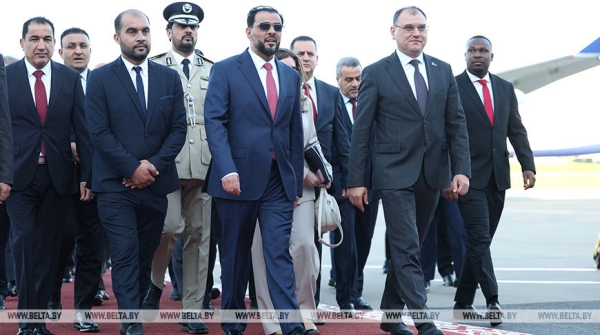 Правительственная делегация Ливии прибыла с визитом в Беларусь 