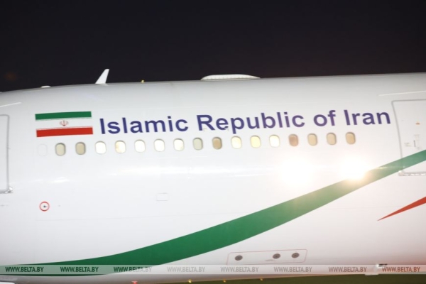 Президент Ирана прибыл с официальным визитом в Беларусь 