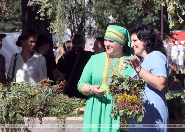 "Льняная карусель" закружила в Корме