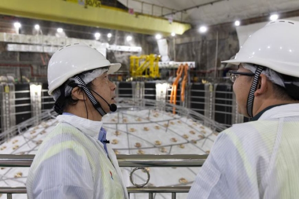 Крупнейшая в мире подземная обсерватория для изучения нейтрино запущена на юге Китая 