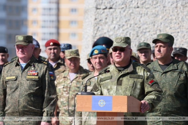 Каждому контингенту есть что показать. В Витебске дали старт учениям ОДКБ