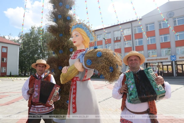 "Льняная карусель" закружила в Корме